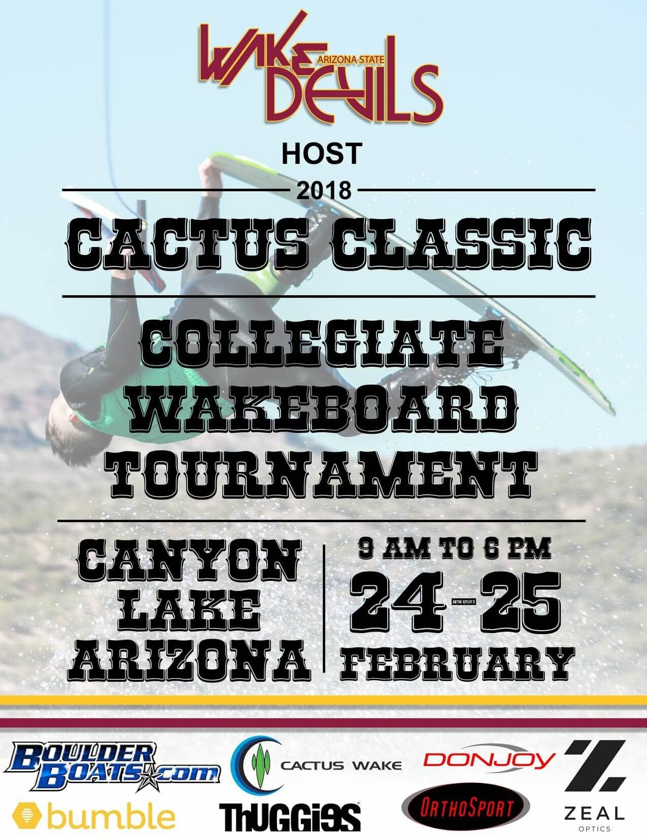 Arizona State Wake Devils Host Cactus Classic Tommy's Boats Castaic